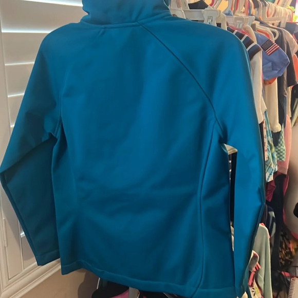 NWOT Lands end fleece lined jacket size S(7-8) NWOT - Picture 2 of 6